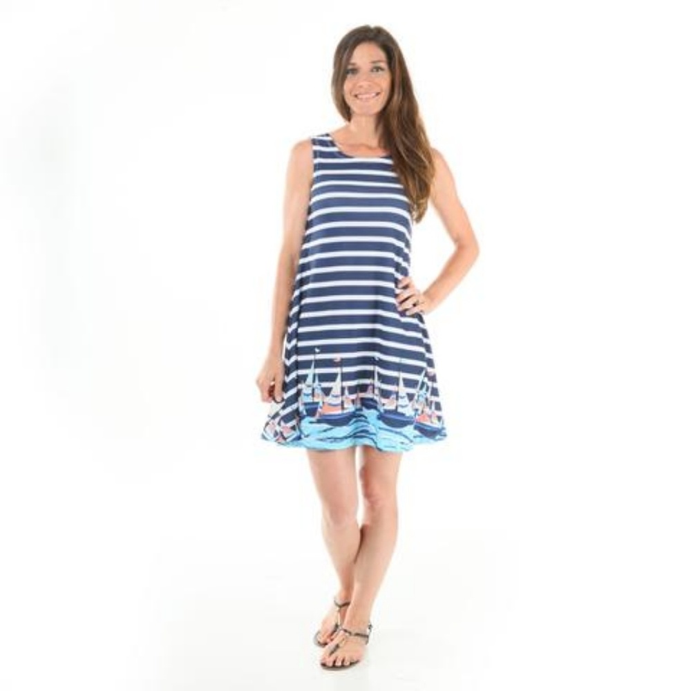 Sailboat Swing Dress